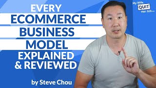 Every Ecommerce Business Model Explained And Reviewed [upl. by Hgielra]