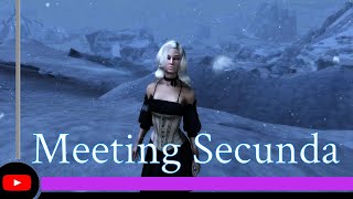 Skyrims Secunda Follower Mod  quotMeeting Secundaquot [upl. by Cioffred]