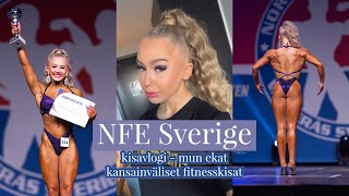 NFE Sverige 🇸🇪🏆  Ekat kansainväliset fitnesskisat [upl. by Ellehsram]