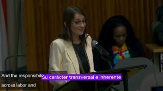 quotNada ni nadie puede funcionar sin cuidadosquot  Laura Pautassi reunión intergubernamental del cuidado [upl. by Alfreda]