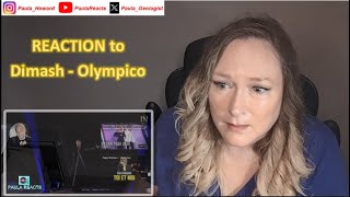 Dimash  Olympico REACTION [upl. by Kerk]