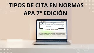 Cita Norma APA 7° Edición [upl. by Anirtek]