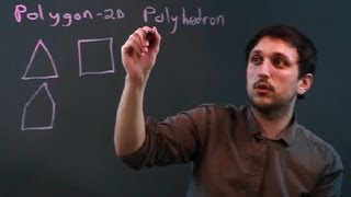 The Difference Between a Polyhedron amp a Polygon  Math Questions [upl. by Sparke273]