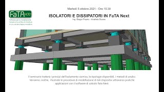 Isolatori e dissipatori in FaTA Next [upl. by Oletta]