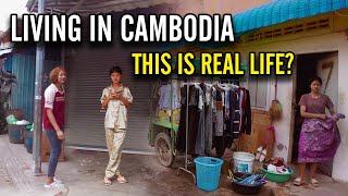 This is Life Of Cambodia Ultimate Street Walk  REAL LIFE Travel Cambodia  Solo Walk [upl. by Kluge]