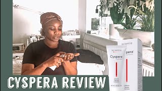 Hyperpigmentation Cream Cyspera Review After 18 Weeks Use [upl. by Larimore]