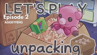 Unpacking lets play  Episode 2 END [upl. by Koss775]