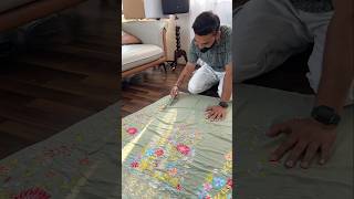 Lehenga Making Process  Light Green color Sequence Embroidery work Designer Lehenga choli lehenga [upl. by Forbes]