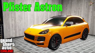 НОВЫЙ PFISTER ASTRON В GTA ONLINE ТЮНИНГ И ОБЗОР ПО ФАНУ [upl. by Aenit]