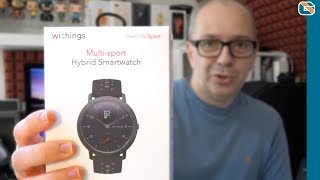 Withings Steel HR Sport Multisport Hybrid Smartwatch Exclusive Review [upl. by Derril]