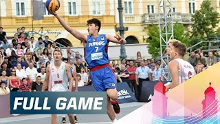 Hungary v Philippines  Full Game  2015 FIBA 3x3 U18 World Championships  3x3 Basketball [upl. by Ativ]