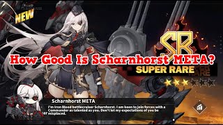 How Good Is Scharnhorst META  Azur Lane [upl. by Pik]