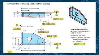 Full GDampT  Profile Tolerancing [upl. by Leiva]