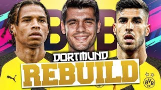 REBUILDING BORUSSIA DORTMUND FIFA 19 Career Mode [upl. by Margi]