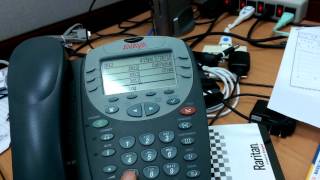 Avaya phone reset 4610 [upl. by Mella467]