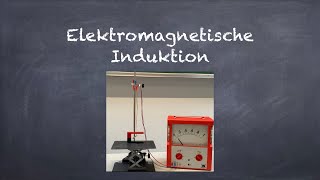 elektromagnetische Induktion [upl. by Oah]