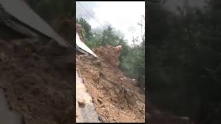 The road itself was taken by a landslide palpa viral shorts [upl. by Euk663]