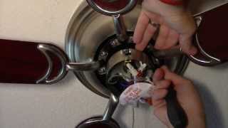 Installing a Ceiling Fan Westinghouse Contempra Pro Trio ETLESGWContempra TrioWH08 [upl. by Leizahaj]