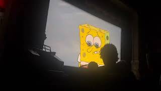 FLASH WARNING theater reaction to the last twenty minutes of the spongebob movie 09272024 [upl. by Anjali]