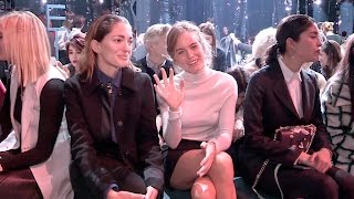 Cressida Bonas at Dior Haute Couture Fashion Show in Paris [upl. by Jillane]