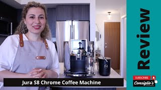 How to use the Jura S8 Super Automatic Espresso Machine [upl. by Bricker]