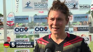 Stephanie Dannecker  Team Germany  Games 38 SemiFinal German [upl. by Akiemehs]