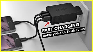 10 Rekomendasi KEPALA CHARGER IPHONE MFI TERBAIK  Battery Health Tidak Turun Fast Charging amp Aman [upl. by Merry]