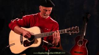 Martin D42 Custom MadagascarAdirondack demo by Rick Vandivier [upl. by Assirolc]