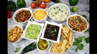 Chipotle Inspired Vegetarian Burrito Bowl Recipe [upl. by Idalla875]