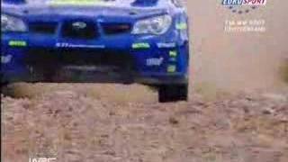 WRC Rally Greece 2007  SUBARU Highlights Day 1 [upl. by Ardelle357]