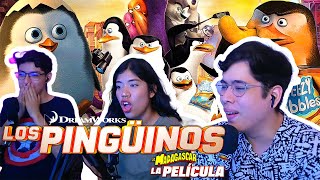 Los pingüinos de Madagascar 2014 VIENDO POR PRIMERA VEZ PELICULA REACCIÓN [upl. by Tamara]