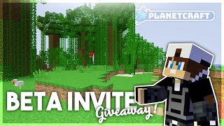 Planetcraft BETA 3 BETA PLANETCRAFT INVITE GIVEAWAY [upl. by Nodyarb]