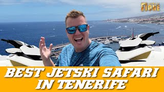 THE BEST Tenerife Jet Ski Safari Excursion from Costa Adeje THIS IS A MUST DO 🤩 [upl. by Harv670]