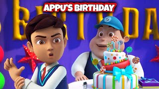 rudra Cartoon  Appu Ka Birthday  Kids Only [upl. by Arais]