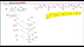 Solving Integration with Tabular Method Part 12 [upl. by Eivla]