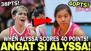 The DAY When Alyssa Valdez SCORES 40 Points in JUST 4 SETS IBA si PHENOM  pvl2024 creamline [upl. by Litha392]