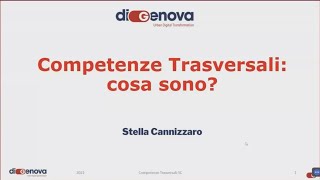 Cosa sono le Competenze Trasversali 38 min 46 sec [upl. by Neit]