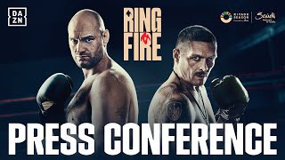 TYSON FURY VS OLEKSANDR USYK PRESS CONFERENCE LIVESTREAM RIYADH SEASON [upl. by Hank909]