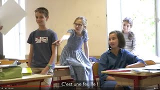 Les enfants parlent français  Episode 2  A lécole  Cest la rentrée   Dialogues faciles [upl. by Shaper]