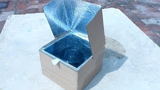 How to make a simple solar cooker to understand the use of solar energy [upl. by Fausta]