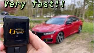 Tuned my 10th Gen Honda Accord  POV drive Ktuner New update VERY FAST [upl. by Divadleahcim480]