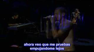 linkin park pushing me away subtitulos español [upl. by Hgielime687]