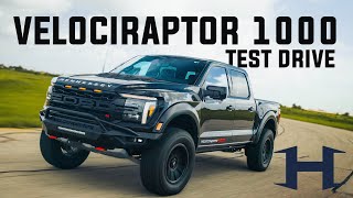 Test Driving the Hennessey VelociRaptoR 1000 The Most Powerful Ford Raptor Ever [upl. by Ahusoj]