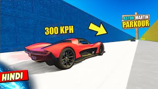 SUPERFAST ASTON MARTIN VALKYRIE PARKOUR RACE 🚗🔥  GGMONFIRE [upl. by Natsyrt]