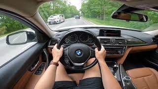 BMW F30 320D 135KW 2013 POV DriveReview [upl. by Elyk944]