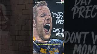 The mural near Headingley Stadium has been praised by locals [upl. by Queenie]