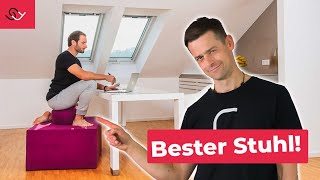 DIESER Bürostuhl macht dich GESUND und FIT  paleo chair  Gesund Sitzen [upl. by Wendel763]