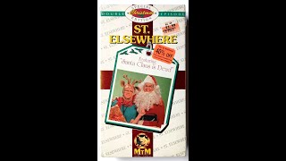 Opening To St Elsewhere Santa Claus Is Dead 1992 VHS [upl. by Sauers]