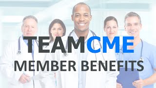 TeamCME Member Benefits [upl. by Rosabelle]