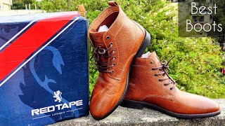 Best Boots You Can Buy Online quotRed Tape Bootsquot Personally Favourite [upl. by Lleuqram556]